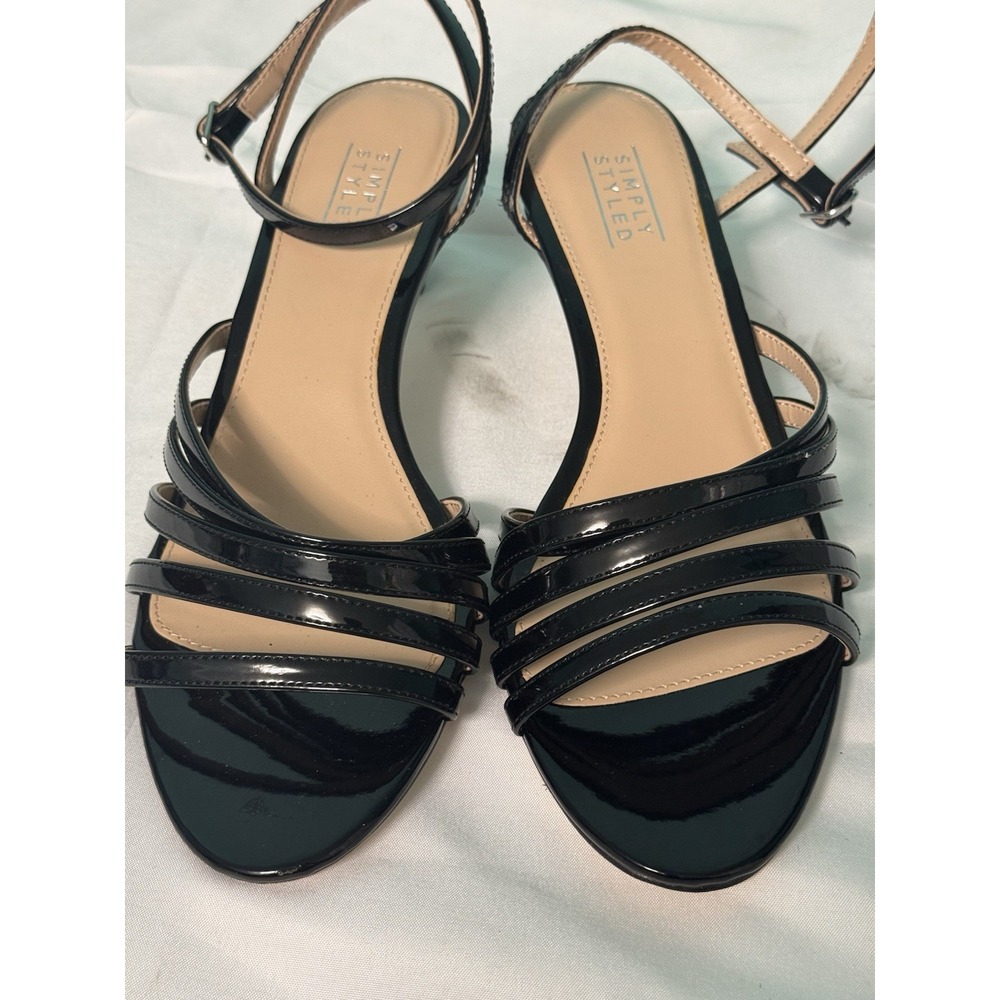 Simply Styled Black High Heel Shoes‎ Size 7.5 Shoes. S-651